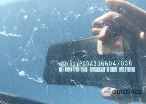 2016 Kia Sorento 2.4L Lx из США, поврежденный, VIN 5XYPGDA33GG047036